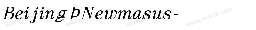 Beijing | Newmasus字体转换 Beijing | Newmasus字体转换